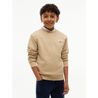 TOMMY HILFIGER Sweat col rond en molleton TOMMY HILFIGER Sweat col rond en molleton