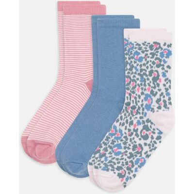 PETIT BATEAU Lot de 3 paires de chaussettes hautes PETIT BATEAU Lot de 3 paires de chaussettes hautes