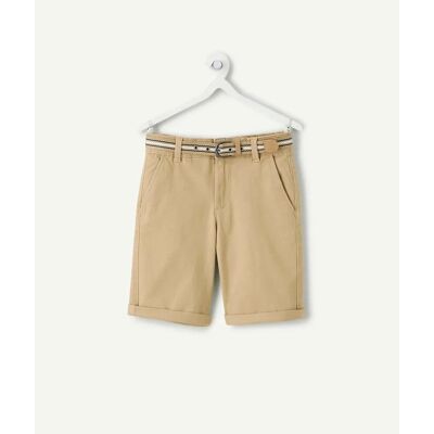TAPE A L'OEIL Short forme chino et ceinture TAPE A L'OEIL Short forme chino et ceinture