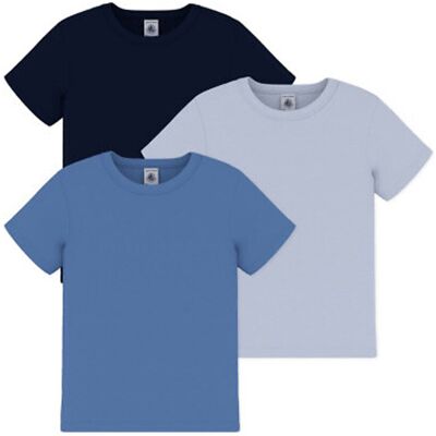 PETIT BATEAU Lot de 3 T-shirts à manches courtes PETIT BATEAU Lot de 3 T-shirts à manches courtes