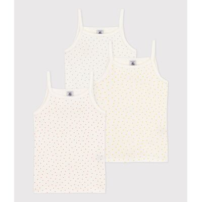 PETIT BATEAU Lot de 3 maillots de corps PETIT BATEAU Lot de 3 maillots de corps