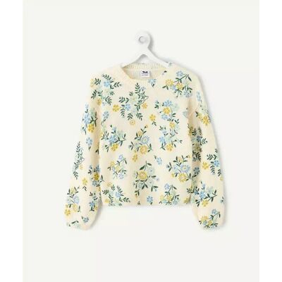 TAPE A L'OEIL Pull imprimé fleuri TAPE A L'OEIL Pull imprimé fleuri