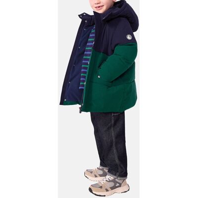 PETIT BATEAU Doudoune enfant unie colorblock PETIT BATEAU Doudoune enfant unie colorblock