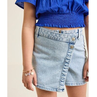 TAPE A L'OEIL Jupe-short en denim TAPE A L'OEIL Jupe-short en denim