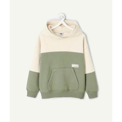 TAPE A L'OEIL Sweat avec capuche bicolore TAPE A L'OEIL Sweat avec capuche bicolore