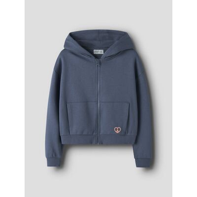 NAME IT Sweat zippé à capuche en molleton NAME IT Sweat zippé à capuche en molleton