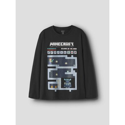NAME IT T-shirt manches longues, MINECRAFT NAME IT T-shirt manches longues, MINECRAFT