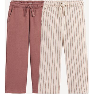 LA REDOUTE COLLECTIONS Lot de 2 pantalons de jogging LA REDOUTE COLLECTIONS Lot de 2 pantalons de jogging