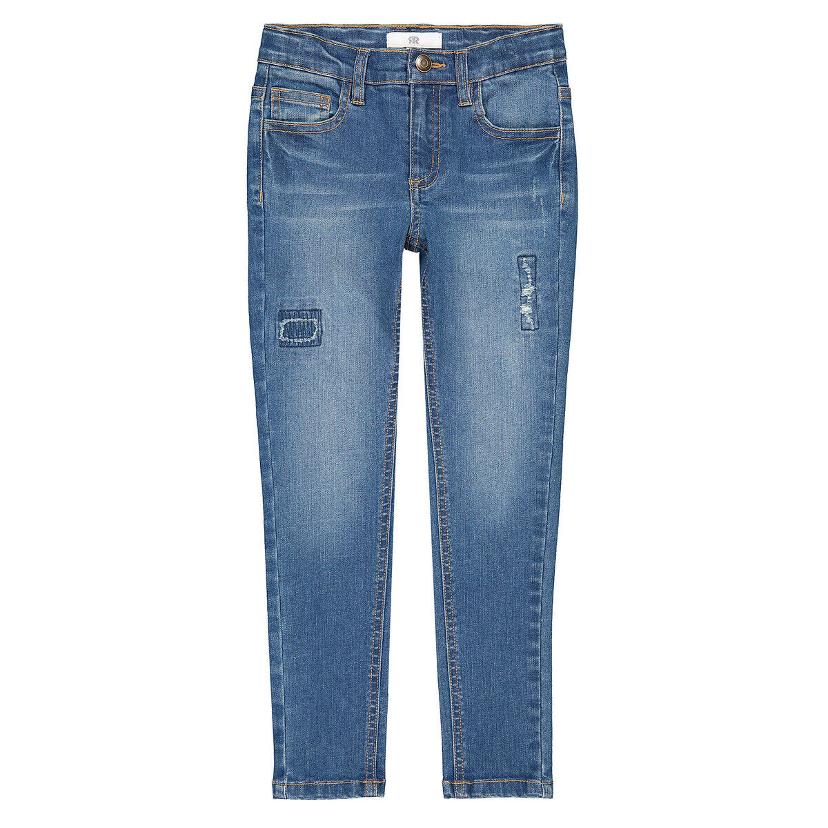 LA REDOUTE COLLECTIONS Jean skinny effet destroy 3-12 ans