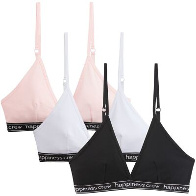 LA REDOUTE COLLECTIONS Lot de 3 soutiens-gorge triangle LA REDOUTE COLLECTIONS Lot de 3 soutiens-gorge triangle