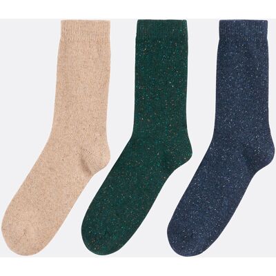 LA REDOUTE COLLECTIONS Lot de 3 chaussettes LA REDOUTE COLLECTIONS Lot de 3 chaussettes