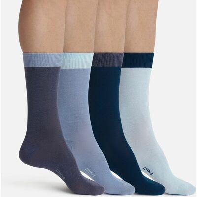 Lot de 4 paires de mi-chaussettes ECODIM Lot de 4 paires de mi-chaussettes ECODIM