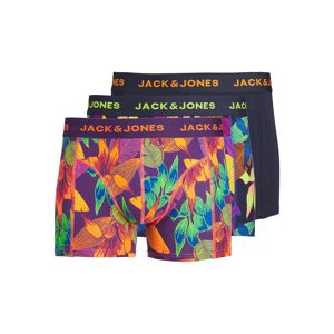 JACK & JONES Lot de 3 boxers imprimé + uni