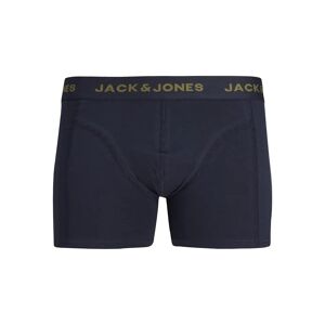 JACK & JONES Lot de 3 boxers imprimés + uni
