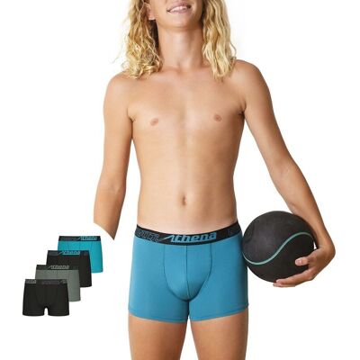 ATHENA Lot de 4 boxers sport, ÉCO PACK ATHENA Lot de 4 boxers sport, ÉCO PACK