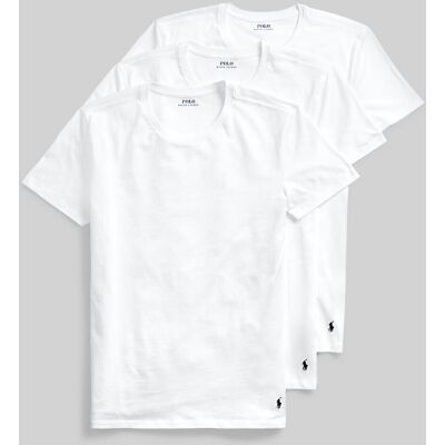 POLO RALPH LAUREN Lot de 3 maillots cintrés à col rond POLO RALPH LAUREN Lot de 3 maillots cintrés à col rond