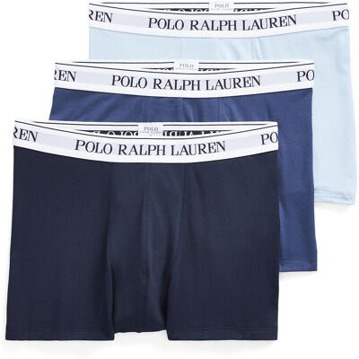 POLO RALPH LAUREN Lot de 3 boxers classiques coton stretch POLO RALPH LAUREN Lot de 3 boxers classiques coton stretch