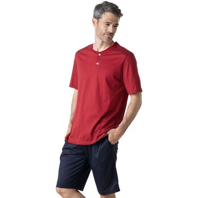 Pyjama court homme Mercerisé Eminence Pyjama court homme Mercerisé Eminence