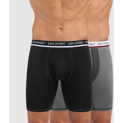 Lot de 2 boxers longs DIM SPORT Lot de 2 boxers longs DIM SPORT