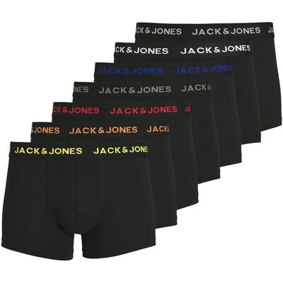 JACK & JONES Lot de 7 boxers unis JACK & JONES Lot de 7 boxers unis