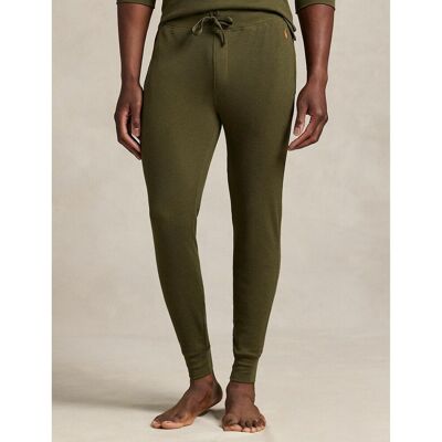 POLO RALPH LAUREN Pantalon de pyjama en maille gaufrée POLO RALPH LAUREN Pantalon de pyjama en maille gaufrée