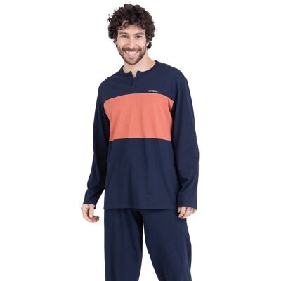 ATHENA Pyjama en coton avec col rabat ATHENA Pyjama en coton avec col rabat