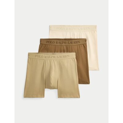 POLO RALPH LAUREN Lot de 3 slips boxers coton stretch POLO RALPH LAUREN Lot de 3 slips boxers coton stretch