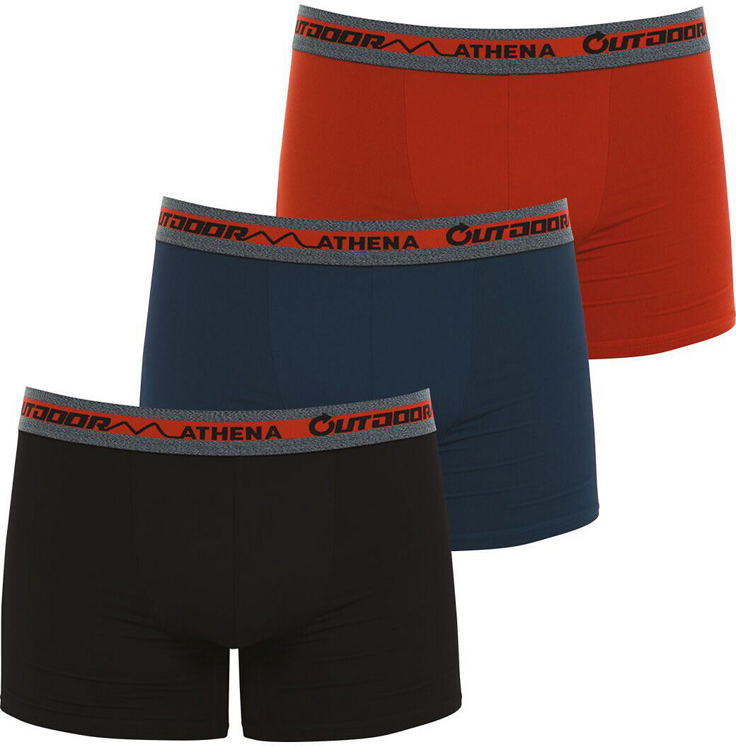 ATHENA Lot de 3 boxers Easy Style