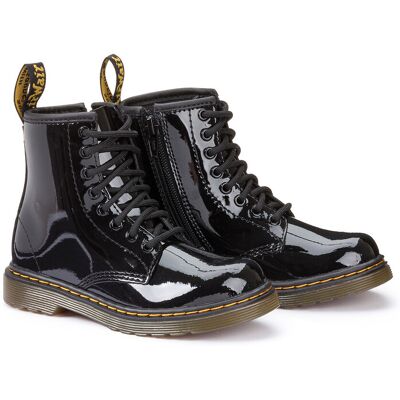 DR. MARTENS Boots en cuir verni 1460 Junior Patent DR. MARTENS Boots en cuir verni 1460 Junior Patent