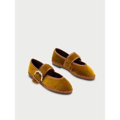 FLABELUS Ballerines en velours Sophie FLABELUS Ballerines en velours Sophie