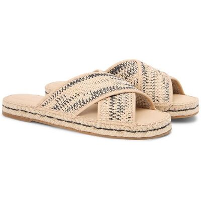 TOMMY HILFIGER Espadrille mules en raphia TOMMY HILFIGER Espadrille mules en raphia