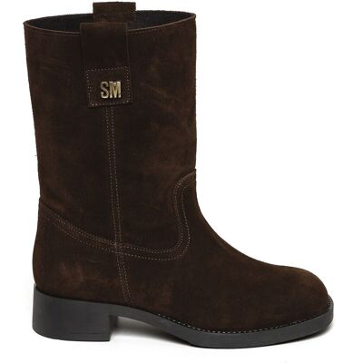 STEVE MADDEN Boots à enfiler en cuir suédé, ZETHY STEVE MADDEN Boots à enfiler en cuir suédé, ZETHY