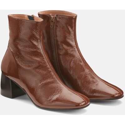 LA REDOUTE COLLECTIONS Boots en cuir vernis LA REDOUTE COLLECTIONS Boots en cuir vernis