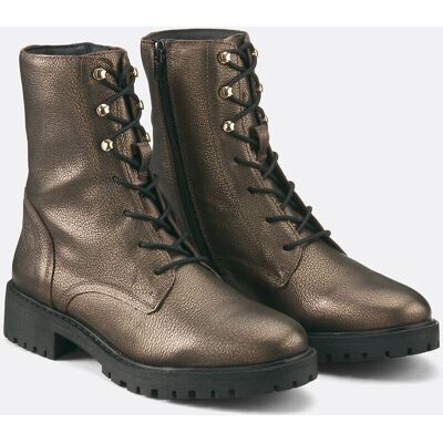 GEOX Boots en cuir lacées Hoara, respirant GEOX Boots en cuir lacées Hoara, respirant