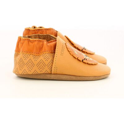 ROBEEZ Chaussons cuir à tannage végétal Grooar ROBEEZ Chaussons cuir à tannage végétal Grooar