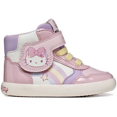GEOX Baskets montantes respirantes, GISLI x HELLO KITTY GEOX Baskets montantes respirantes, GISLI x HELLO KITTY