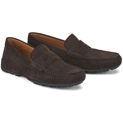 GEOX Mocassins cuir respirants Kosmopolis + Grip GEOX Mocassins cuir respirants Kosmopolis + Grip