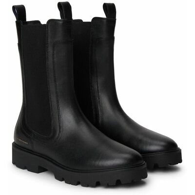 TOMMY HILFIGER Boots chelsea montantes en cuir TOMMY HILFIGER Boots chelsea montantes en cuir