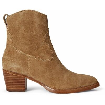 LAUREN RALPH LAUREN Boots en cuir suède Harpher LAUREN RALPH LAUREN Boots en cuir suède Harpher