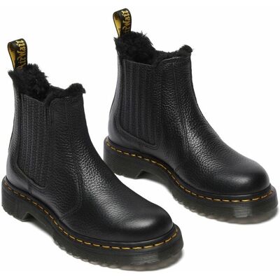 DR. MARTENS Boots chelsea 2976 Leonore II, en cuir Milled Nappa DR. MARTENS Boots chelsea 2976 Leonore II, en cuir Milled Nappa