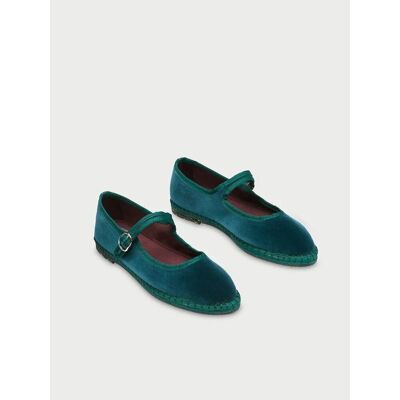 FLABELUS Ballerines Mary-Jane en velours Sethe FLABELUS Ballerines Mary-Jane en velours Sethe