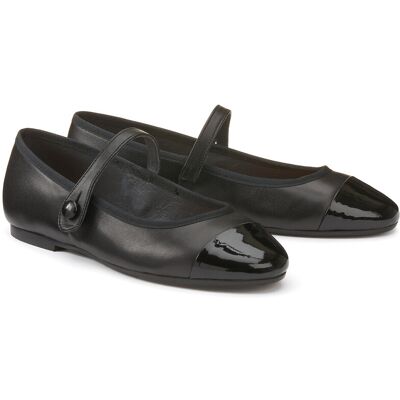 JONAK Ballerines en cuir Dreux, fabriquées en Europe JONAK Ballerines en cuir Dreux, fabriquées en Europe