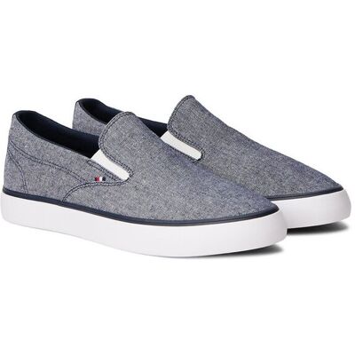 TOMMY HILFIGER Mocassins Slip-on en chambray Harlem Core II TOMMY HILFIGER Mocassins Slip-on en chambray Harlem Core II