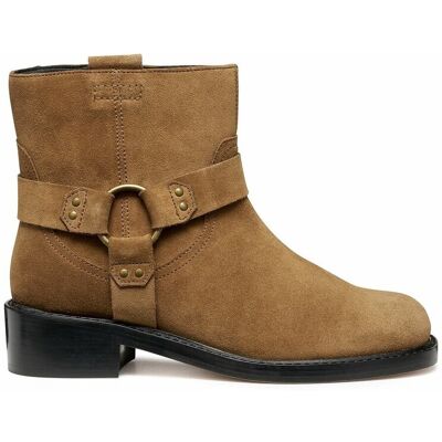 GEOX Boots respirantes en cuir suède Nalvia GEOX Boots respirantes en cuir suède Nalvia