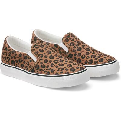 LA REDOUTE COLLECTIONS Baskets slip-on, motif léopard LA REDOUTE COLLECTIONS Baskets slip-on, motif léopard