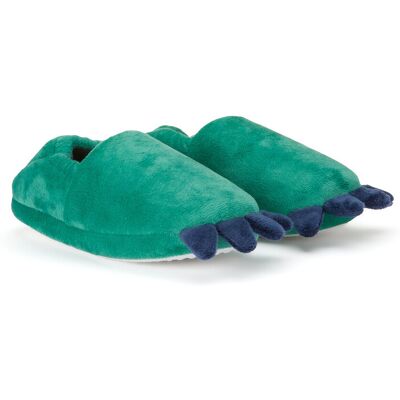 LA REDOUTE COLLECTIONS Chaussons chauds à enfiler patte de dinosaure LA REDOUTE COLLECTIONS Chaussons chauds à enfiler patte de dinosaure