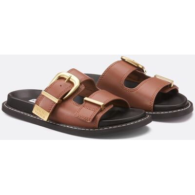 STEVE MADDEN Mules plates en cuir Arch-E STEVE MADDEN Mules plates en cuir Arch-E
