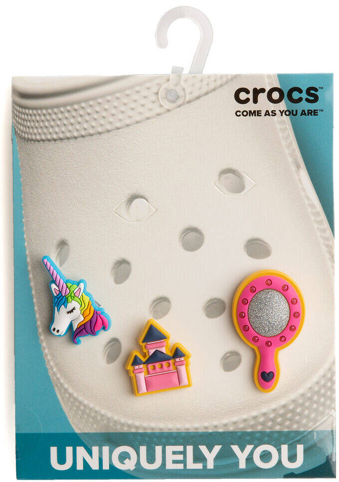 CROCS Lot de 3 Jibbtiz Fairy Tale