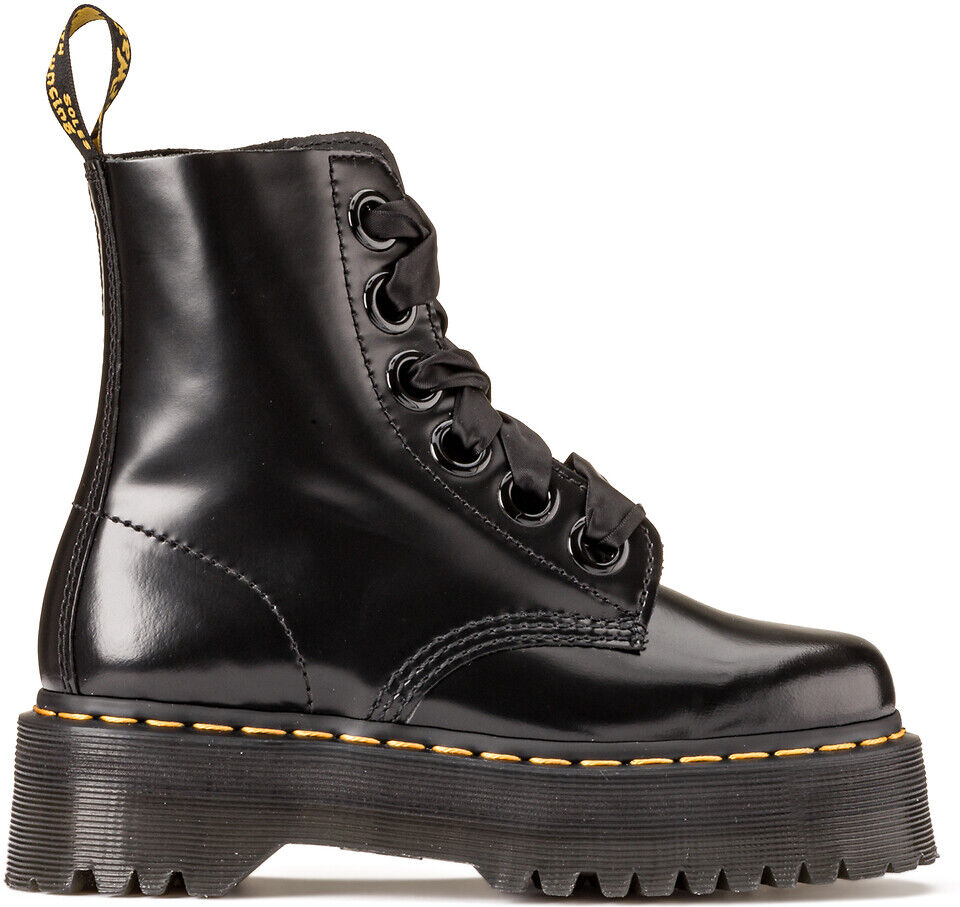 DR MARTENS Boots plateforme en cuir Buttero Molly