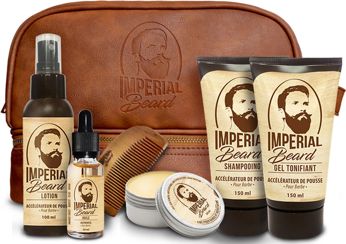 IMPERIAL BEARD Trousse accélération de la pousse de barbe